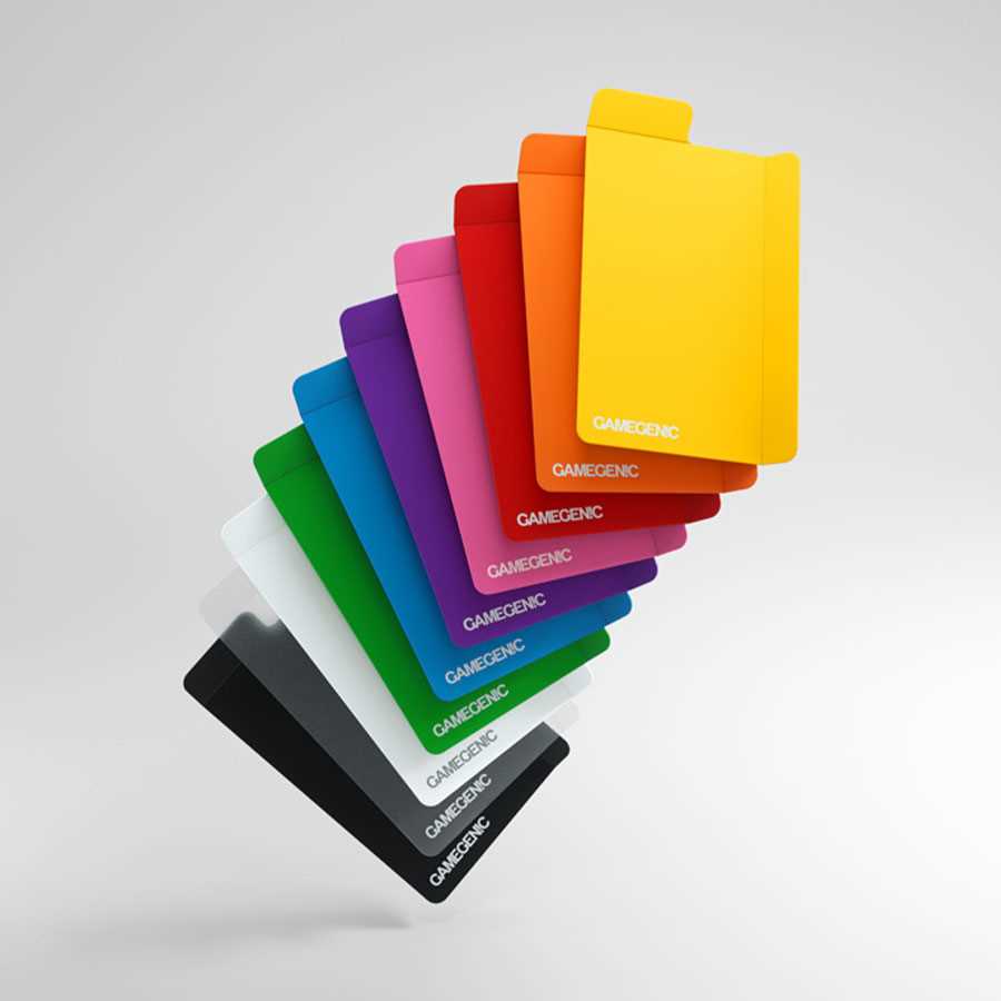 Gamegenic Card Dividers Multicolor Gaming Accessory 1