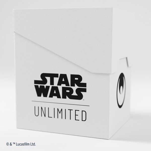 Star Wars Unlimited Soft Crate White Black Deck Box by Gamegenic 1