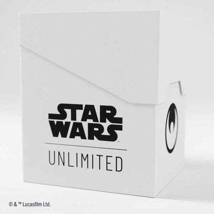 Star Wars Unlimited Soft Crate White Black Deck Box by Gamegenic 1