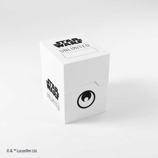Star Wars Unlimited Soft Crate White Black Deck Box by Gamegenic 2
