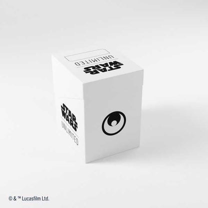 Star Wars Unlimited Soft Crate White Black Deck Box by Gamegenic 3