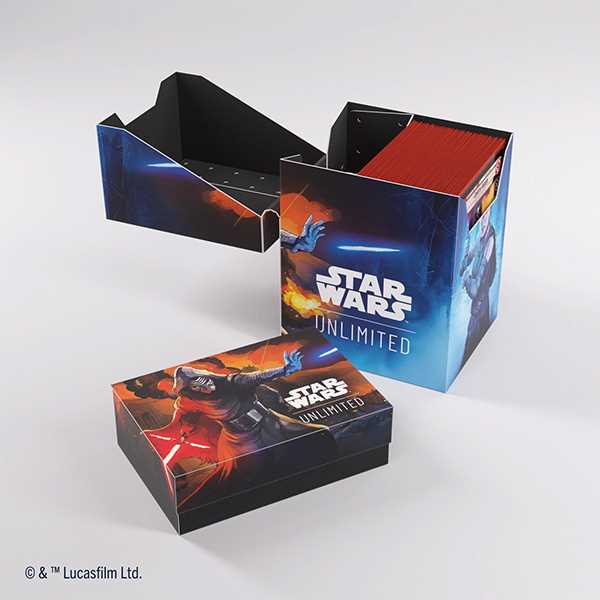 Gamegenic Star Wars: Unlimited Soft Crate - Rey/Kylo Ren