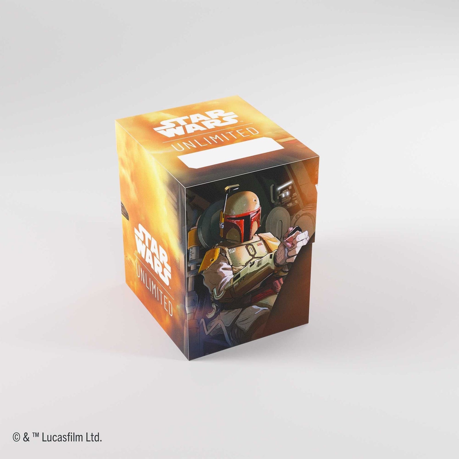 Gamegenic Star Wars Unlimited Soft Crate Boba Fett Fetts Firespray Gaming Accessory 1