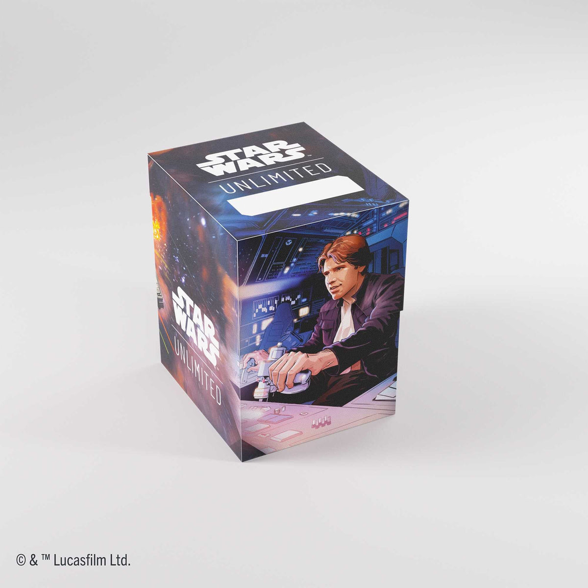 Gamegenic Star Wars Unlimited Soft Crate Han Solo Millenium Falcon Gaming Accessory 1