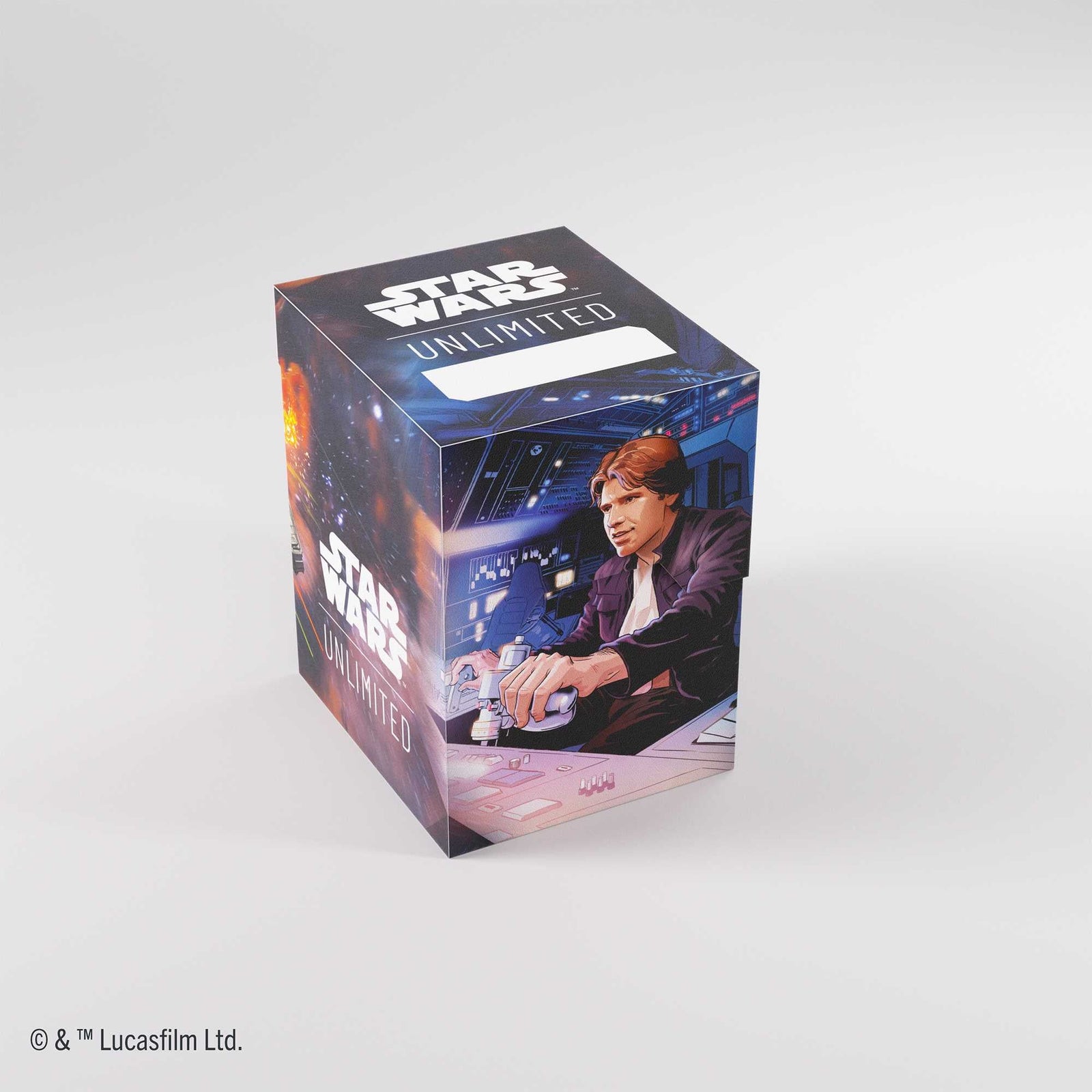 Gamegenic Star Wars Unlimited Soft Crate Han Solo Millenium Falcon Gaming Accessory 1