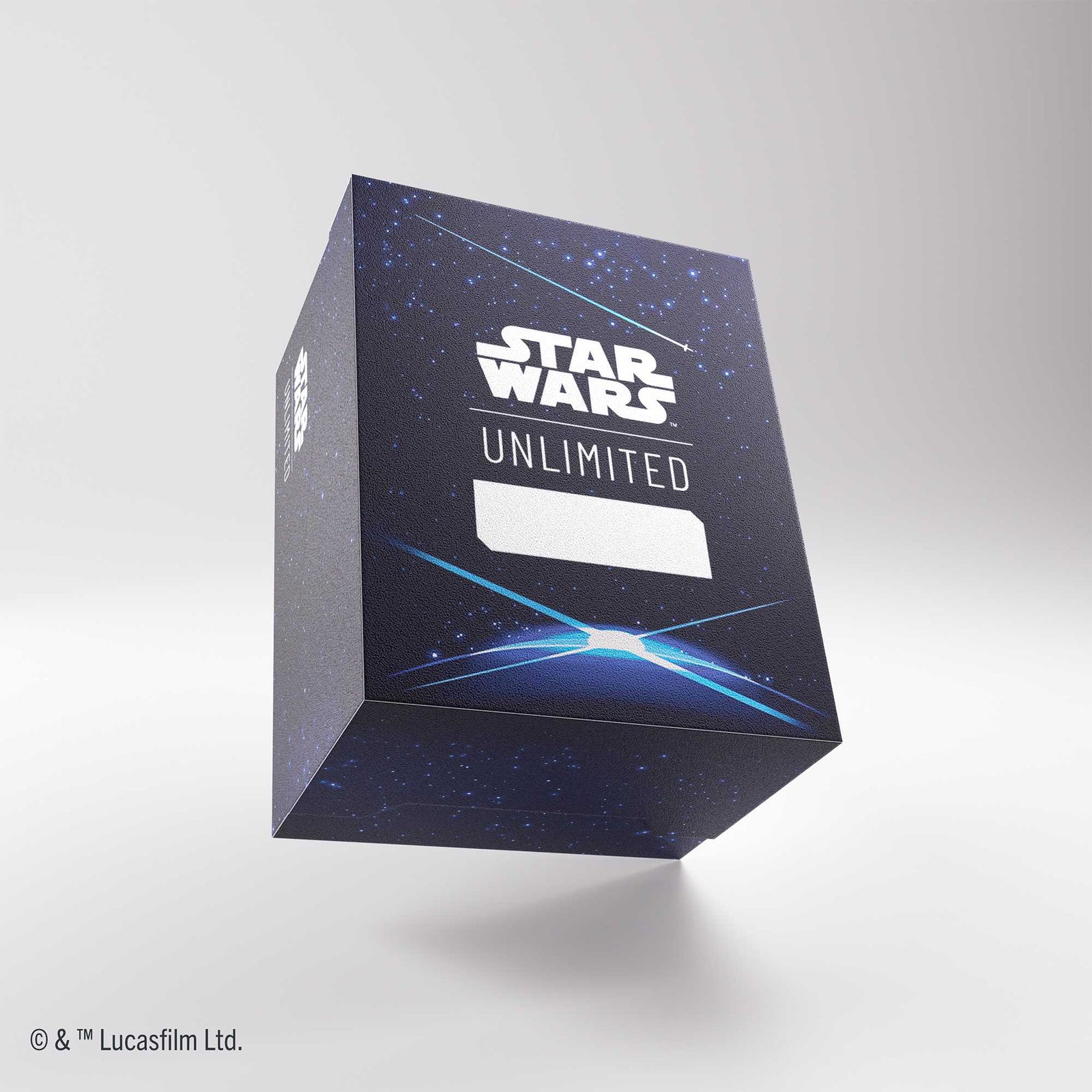 Gamegenic Star Wars Unlimited Twin Sun Soft Crate Card Back Blue Gaming Accessory 1