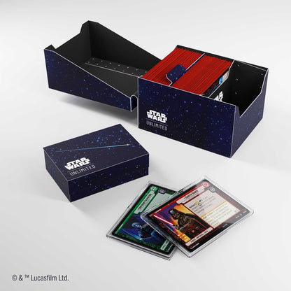 Gamegenic Star Wars Unlimited Twin Sun Soft Crate Card Back Blue Gaming Accessory 5