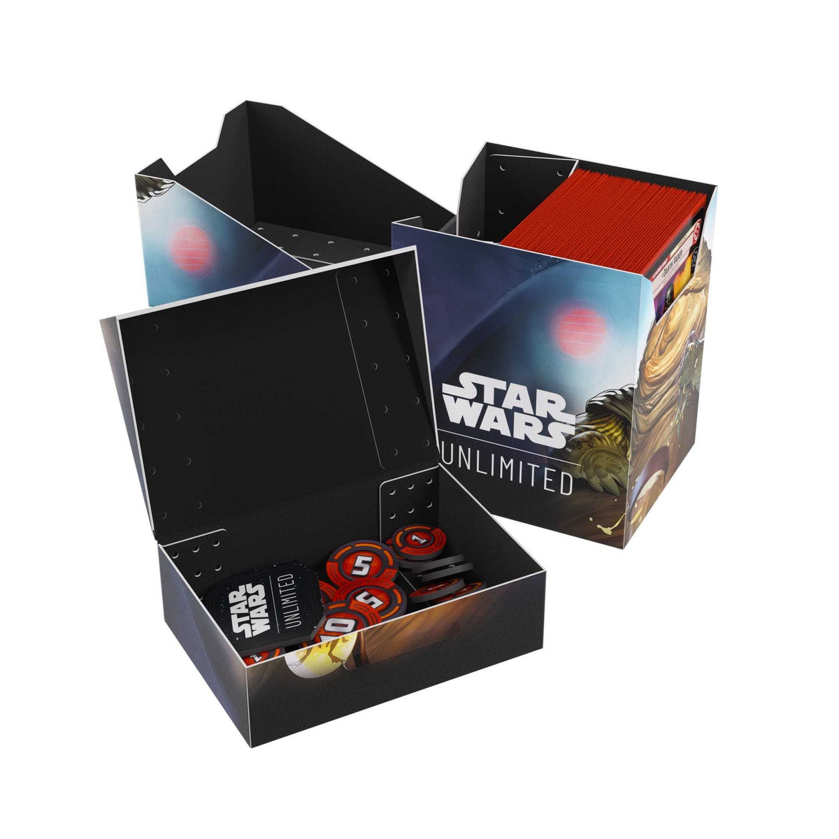 Gamegenic Star Wars Unlimited Soft Crate Leia Organa and Jabba The Hutt Gaming Accessory 6