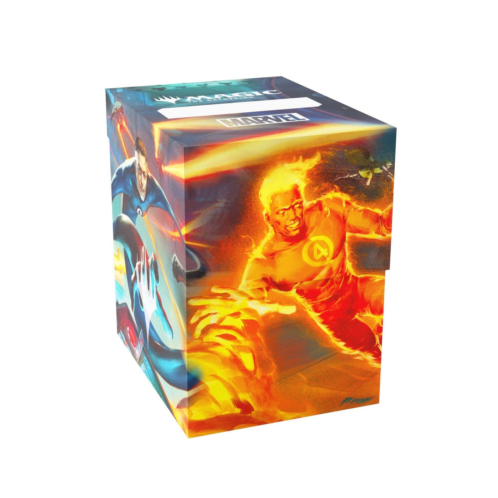 Gamegenic Magic the Gathering Marvel Super Heroes Soft Dynacrate 100+ XL Fantastic Four Unleashed Card Game Accessory