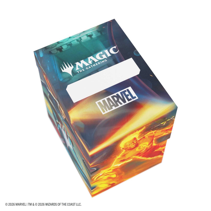 Gamegenic Magic the Gathering Marvel Super Heroes Soft Dynacrate 100+ XL Fantastic Four Unleashed Card Game Accessory