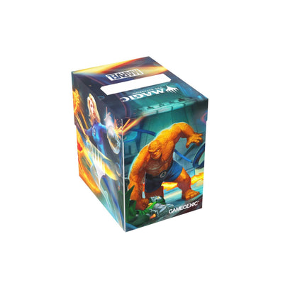 Gamegenic Magic the Gathering Marvel Super Heroes Soft Dynacrate 100+ XL Fantastic Four Unleashed Card Game Accessory