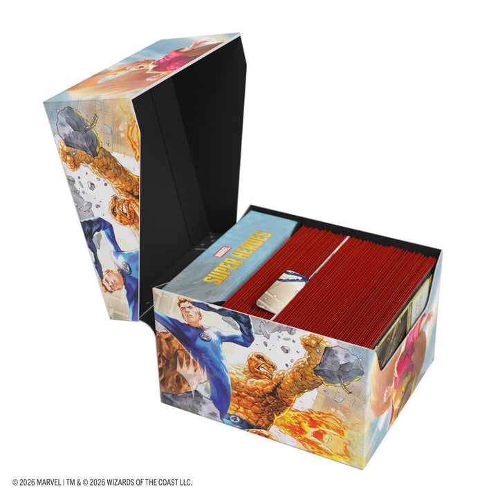 Gamegenic Magic the Gathering Marvel Super Heroes Soft Crate 100+ XL Sideloading The Fantastic Four Go Nuts Card Game Accessory