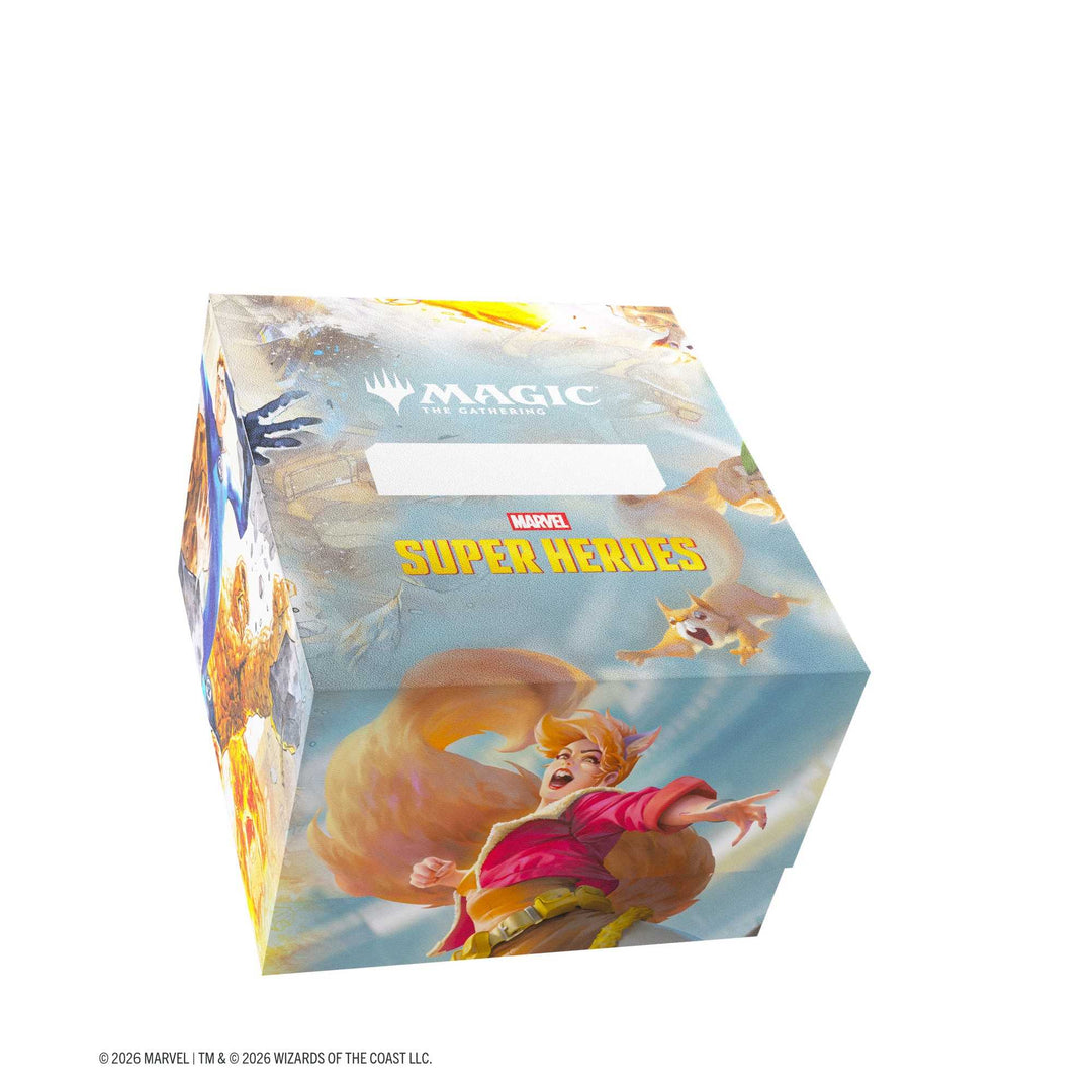 Gamegenic Magic the Gathering Marvel Super Heroes Soft Crate 100+ XL Sideloading The Fantastic Four Go Nuts Card Game Accessory