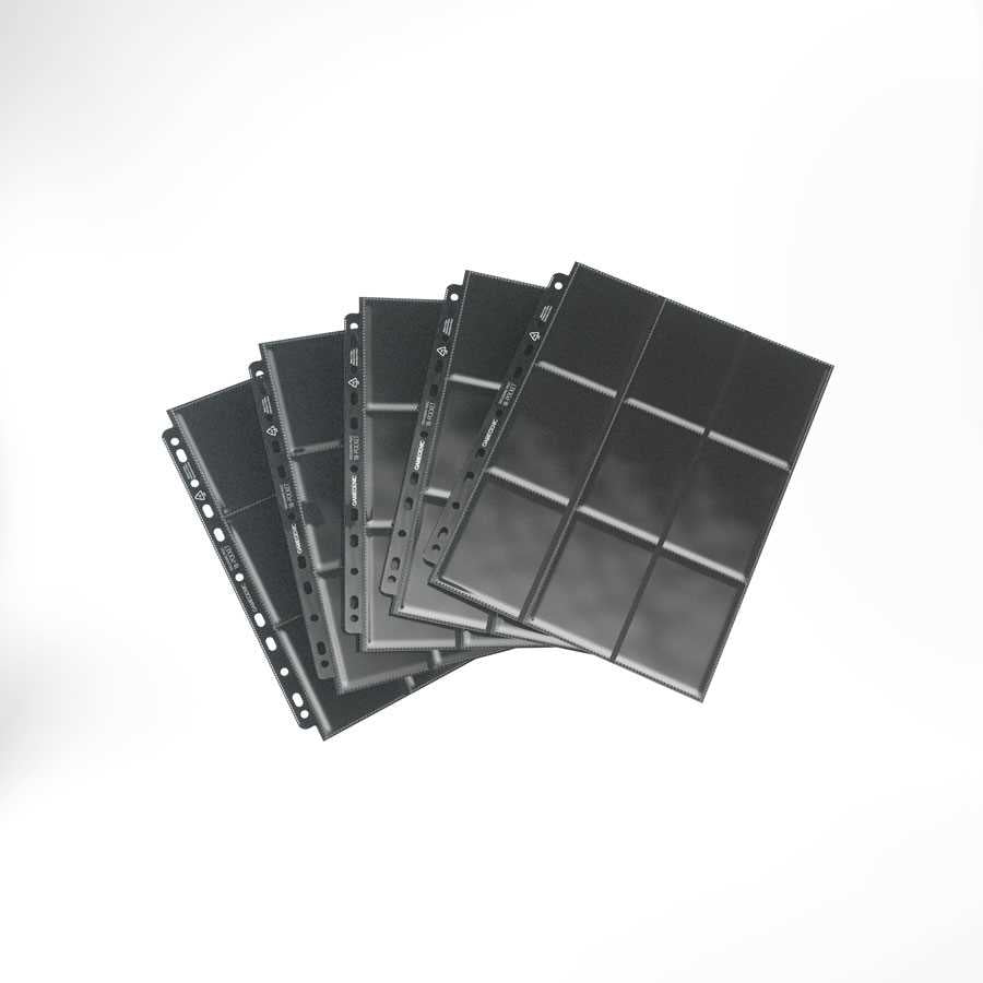 Gamegenic Sideloading 18 Pocket Pages 50 pcs DISPLAY Black Gaming Accessory 2