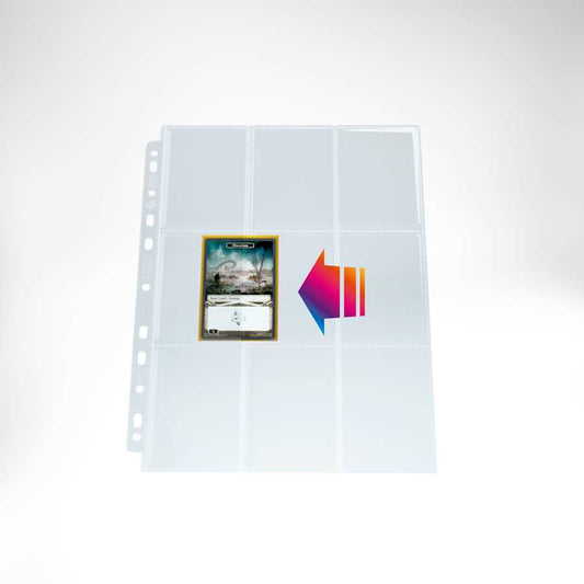 Ultrasonic 9 Pocket Pages Sideloading Pack 10 Binder by Gamegenic 2