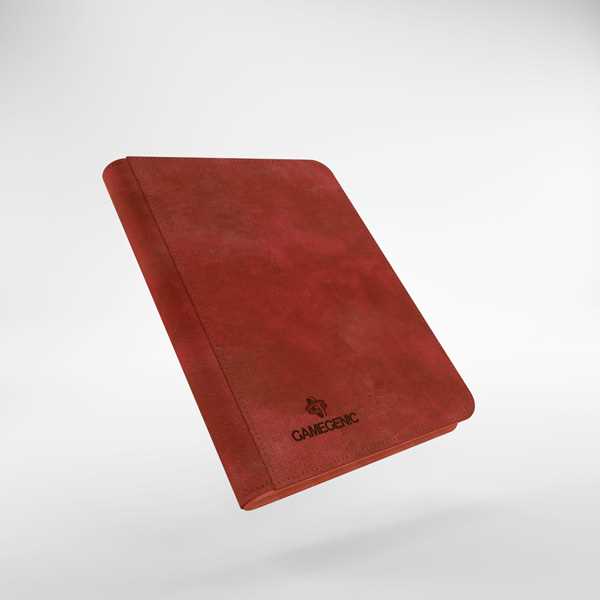 Gamegenic Zip Up Album 8 Pocket Red Gaming Accessory 1