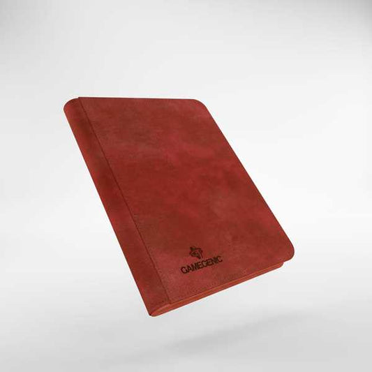 Gamegenic Zip Up Album 8 Pocket Red Gaming Accessory 1