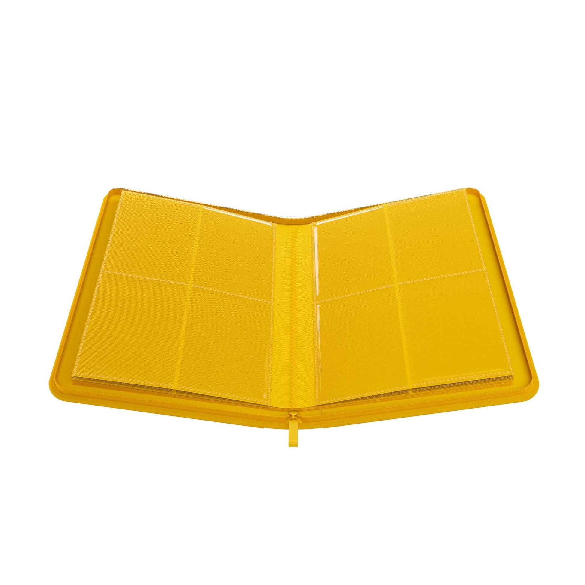 Gamegenic Zip Up Album 8 Pocket Yellow Gaming Accessory 6