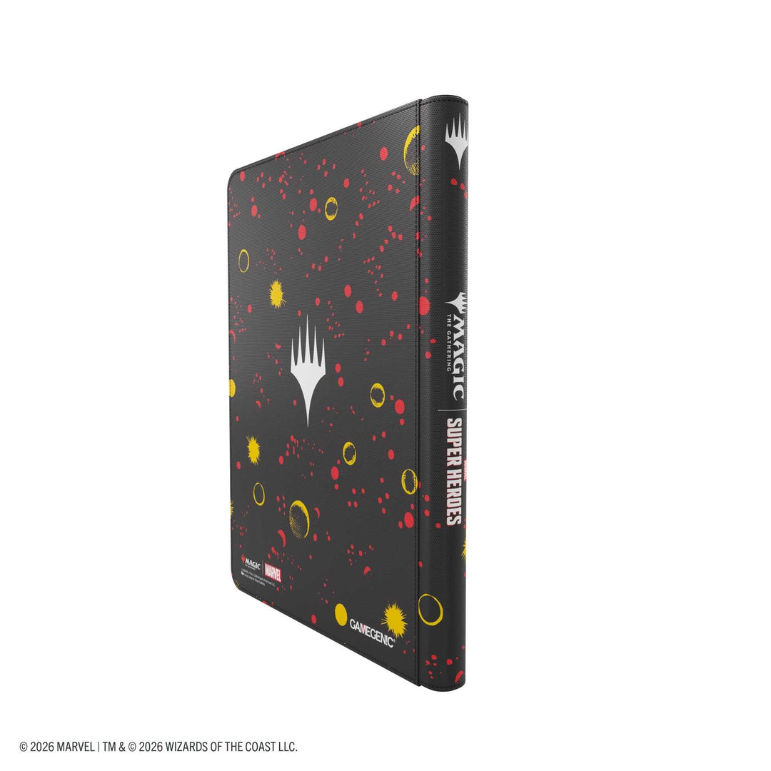 Gamegenic Magic the Gathering Marvel Super Heroes Zip-Up Album 18-Pocket Doctor Doom Spider-Man Card Game Accessory