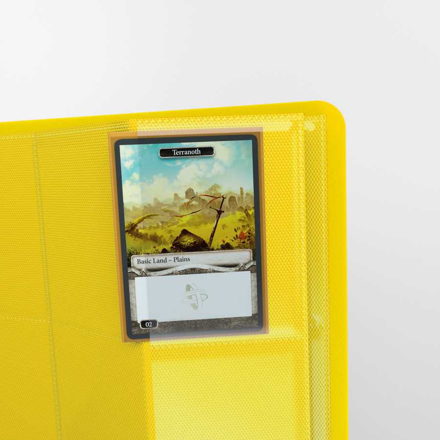 Gamegenic Casual Album 8 Pocket Yellow Gaming Accessory 3