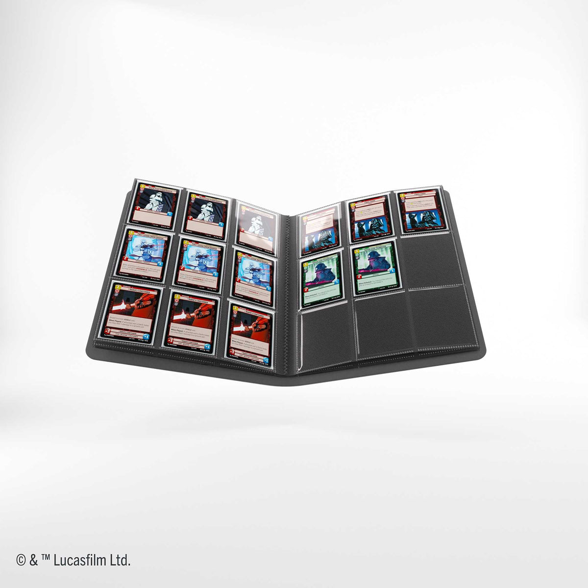 Gamegenic Star Wars Unlimited 18 Pocket Album Card Back Blue Gaming Accessory 5