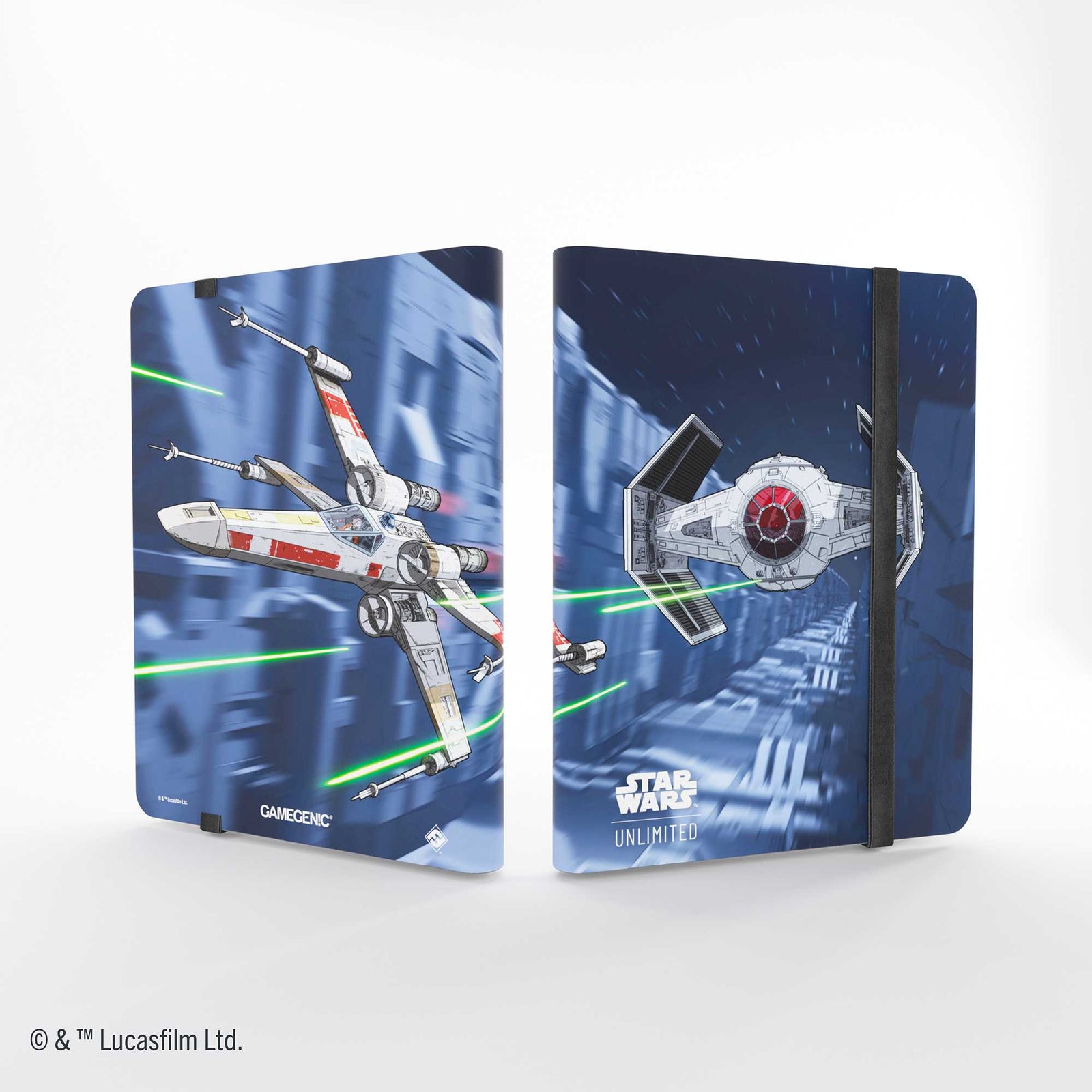Gamegenic Star Wars Unlimited 18 Pocket Album X wing Tie Fighter Gaming Accessory 2