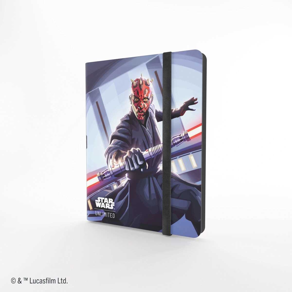 Gamegenic Star Wars Unlimited 18 Pocket Album Set 5 Qui Gon Jinn and Darth Maul Gaming Accessory 2