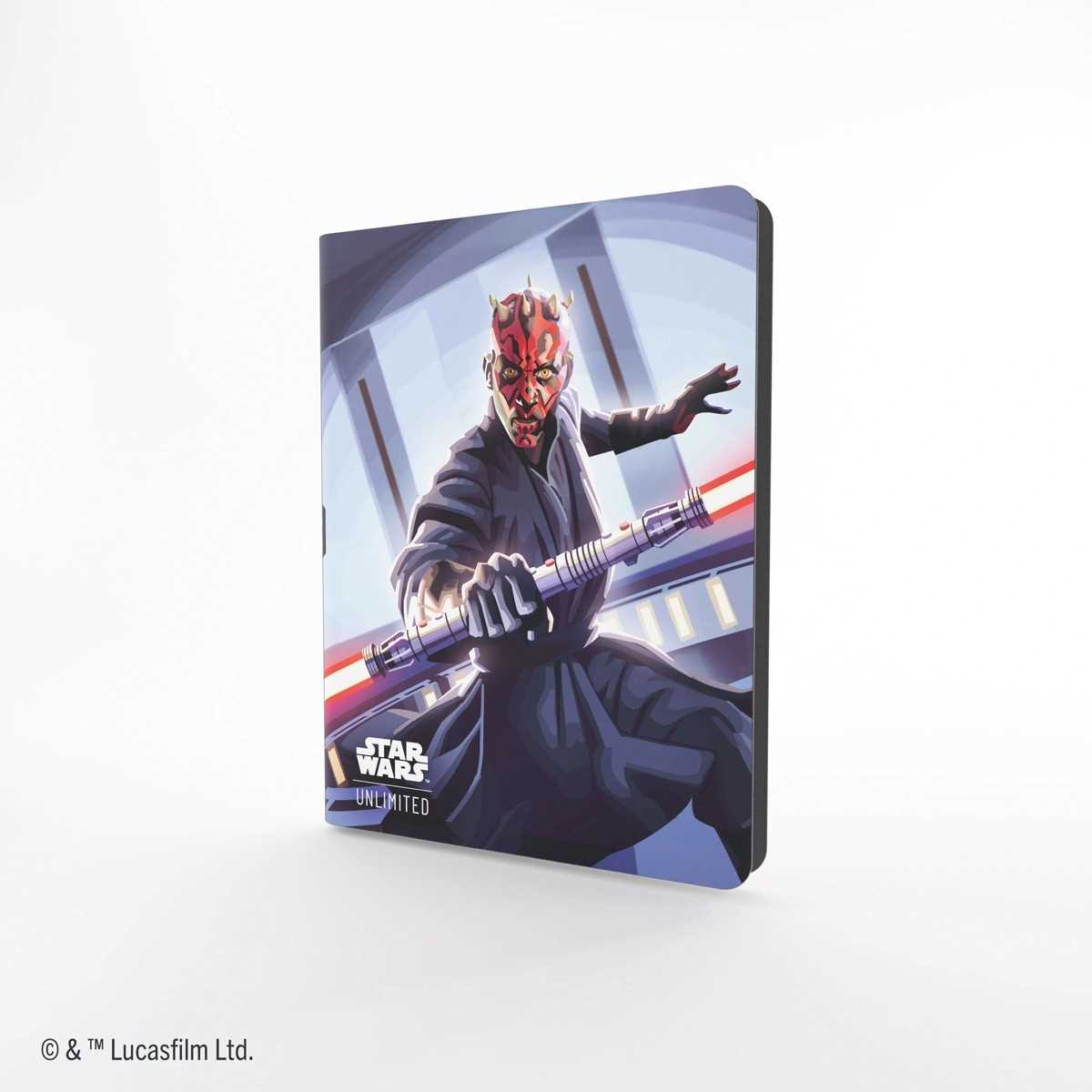 Gamegenic Star Wars Unlimited 18 Pocket Album Set 5 Qui Gon Jinn and Darth Maul Gaming Accessory 3