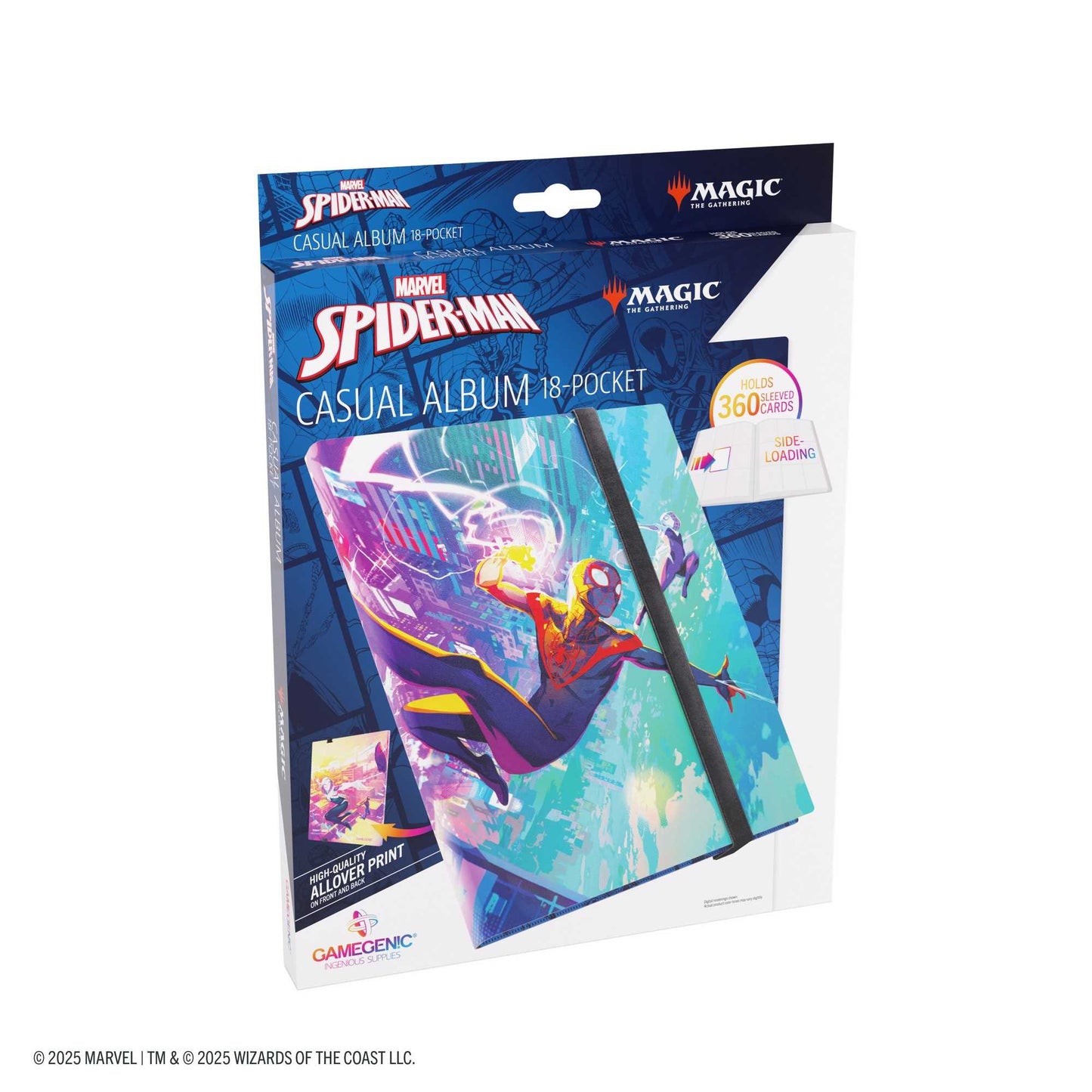 Gamegenic Magic: The Gathering Marvel's Spider-Man 18-Pocket Album - Spider-Man/Spider-Gwen 1
