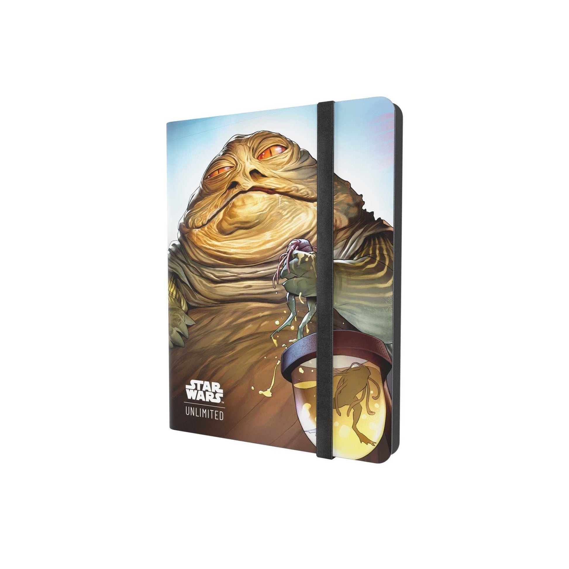 Gamegenic Star Wars Unlimited 18 Pocket Album Leia Organa and Jabba The Hutt Gaming Accessory 1
