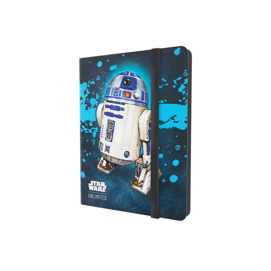 Gamegenic Star Wars Unlimited 18 Pocket Album C 3PO and R2 D2 Gaming Accessory 1