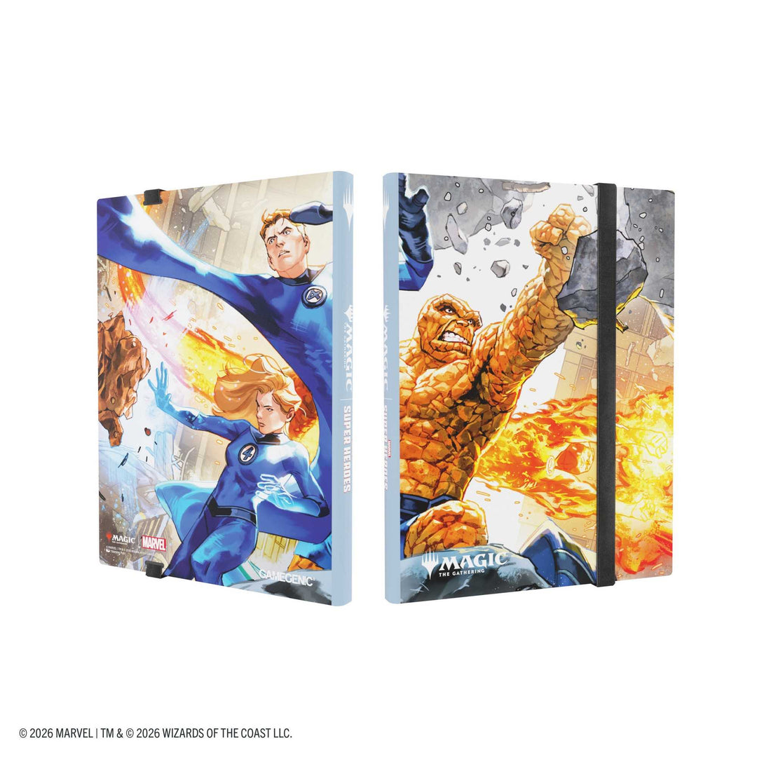 Gamegenic Magic the Gathering Marvel Super Heroes Casual Album 18-Pocket The Fantastic Four Card Game Accessory