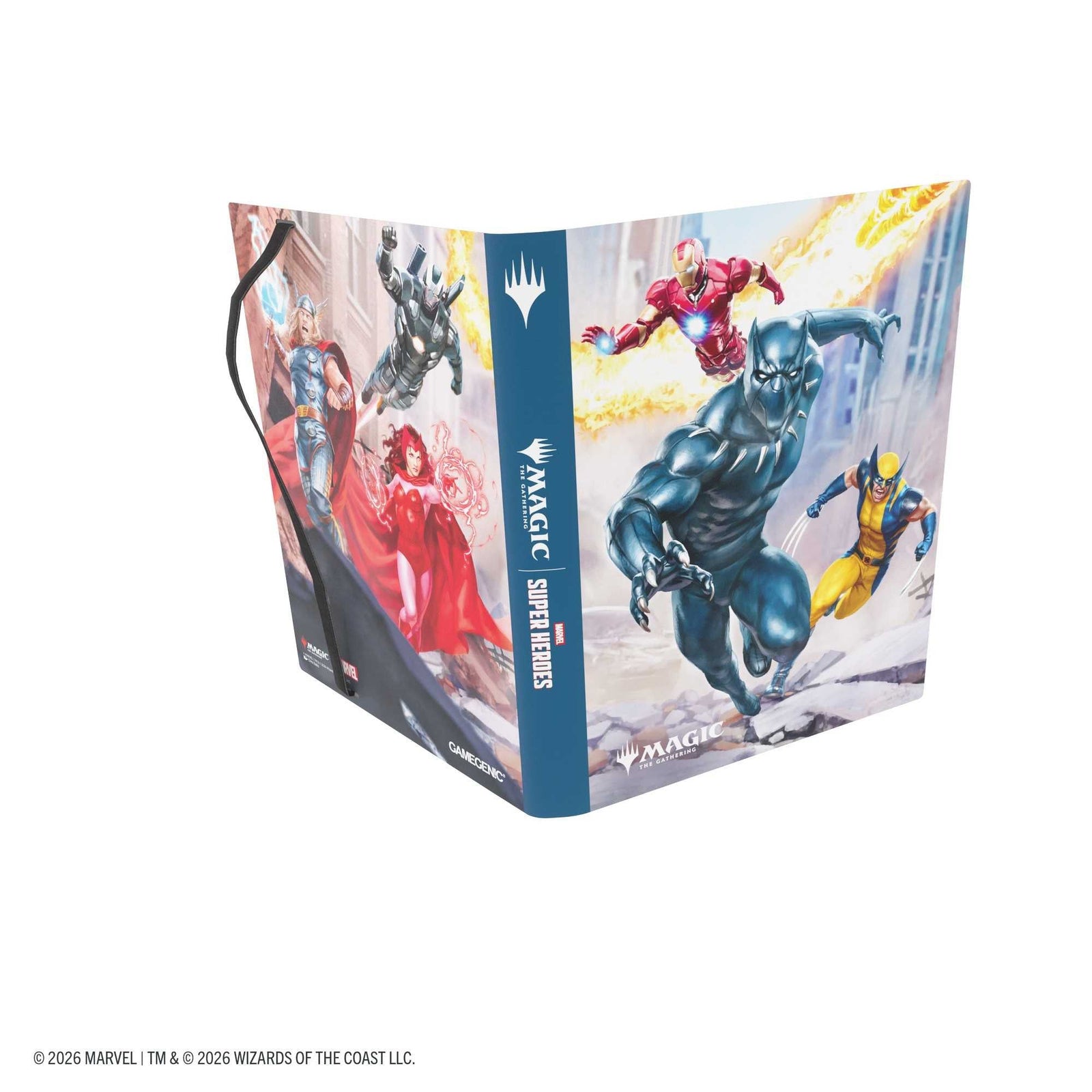 Gamegenic Magic the Gathering Marvel Super Heroes Casual Album 18-Pocket Marvel Super Heroes Card Game Accessory