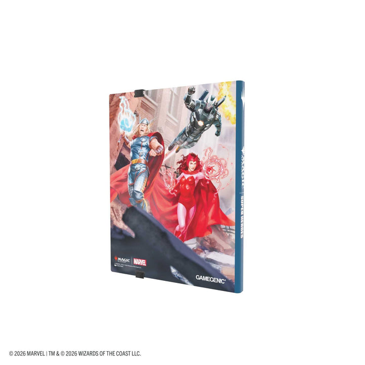 Gamegenic Magic the Gathering Marvel Super Heroes Casual Album 18-Pocket Marvel Super Heroes Card Game Accessory