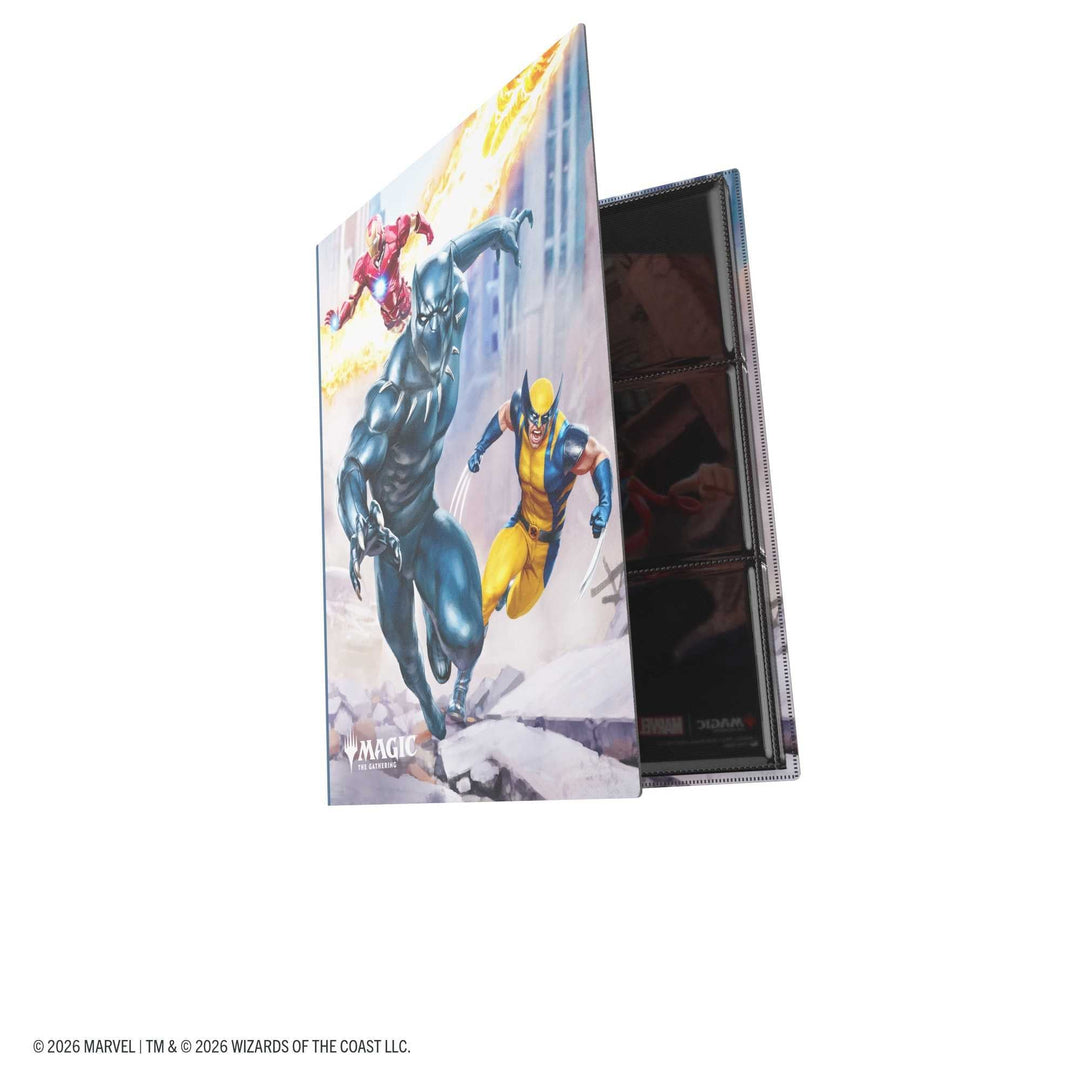 Gamegenic Magic the Gathering Marvel Super Heroes Casual Album 18-Pocket Marvel Super Heroes Card Game Accessory