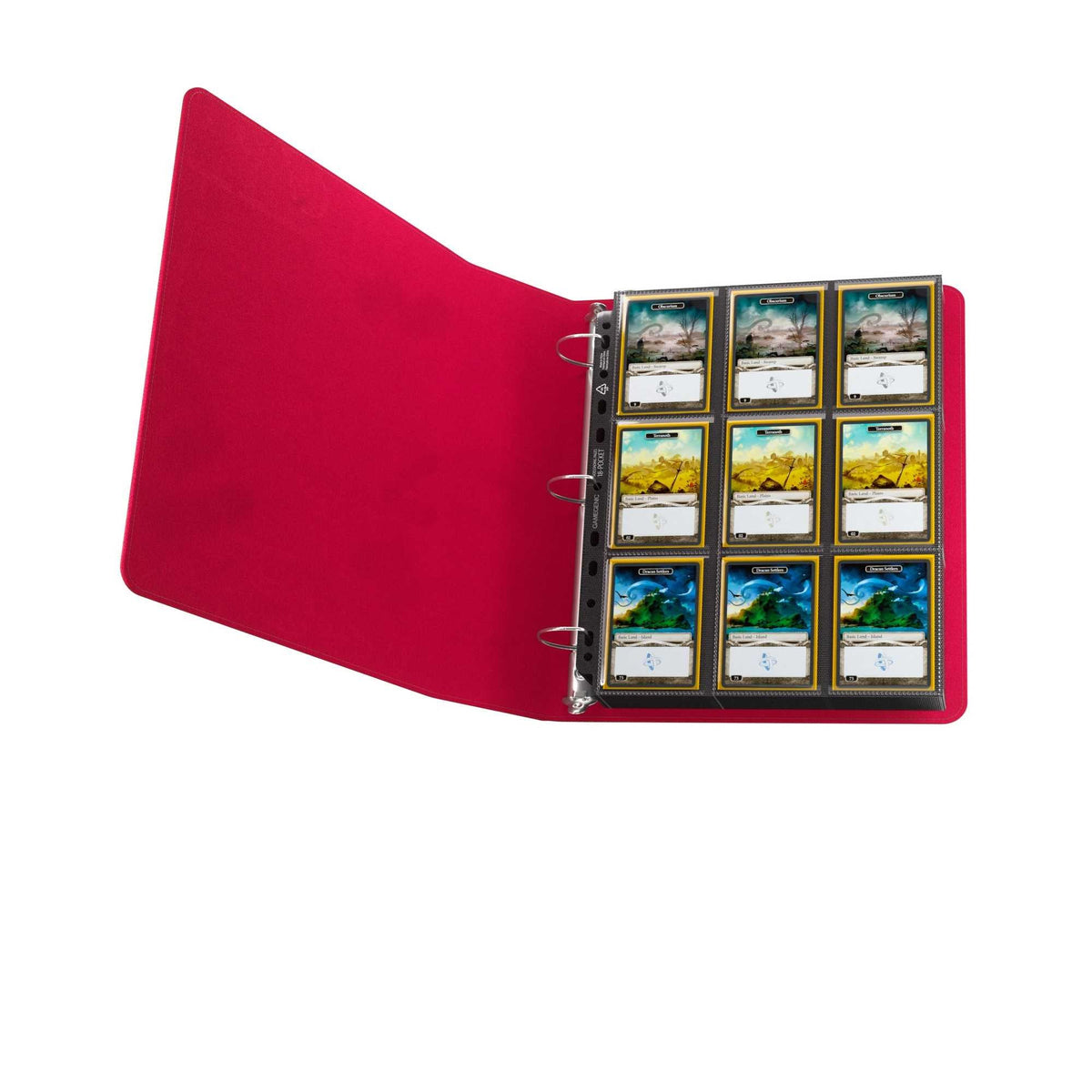 Gamegenic Prime D Ring Binder Red Gaming Accessory 6