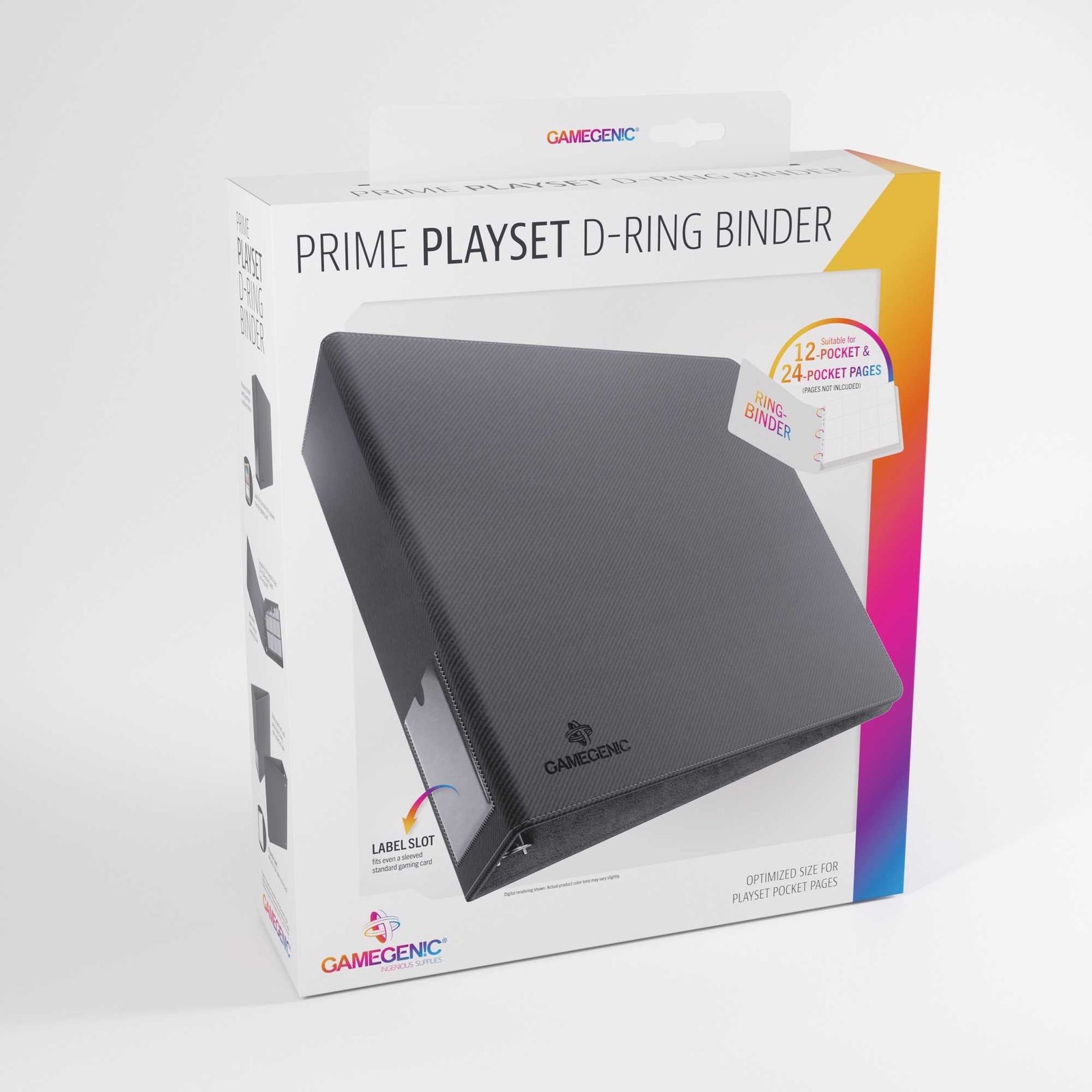 Gamegenic Prime D Ring Binder Playset Size Gaming Accessory 1