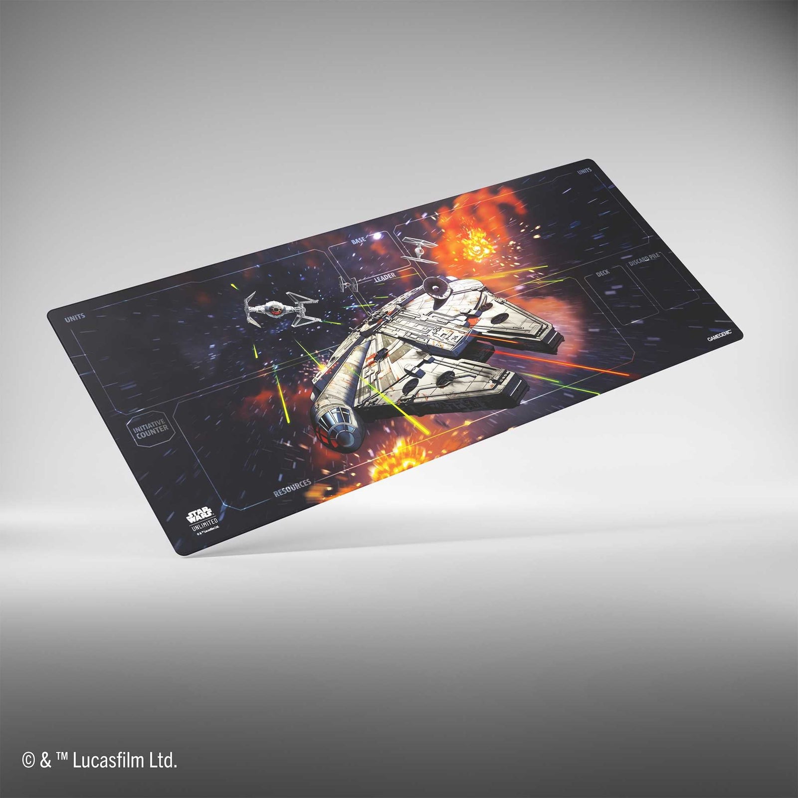 Star Wars Unlimited Xtra Wide Game Mat Millennium Falcon Playmat 1