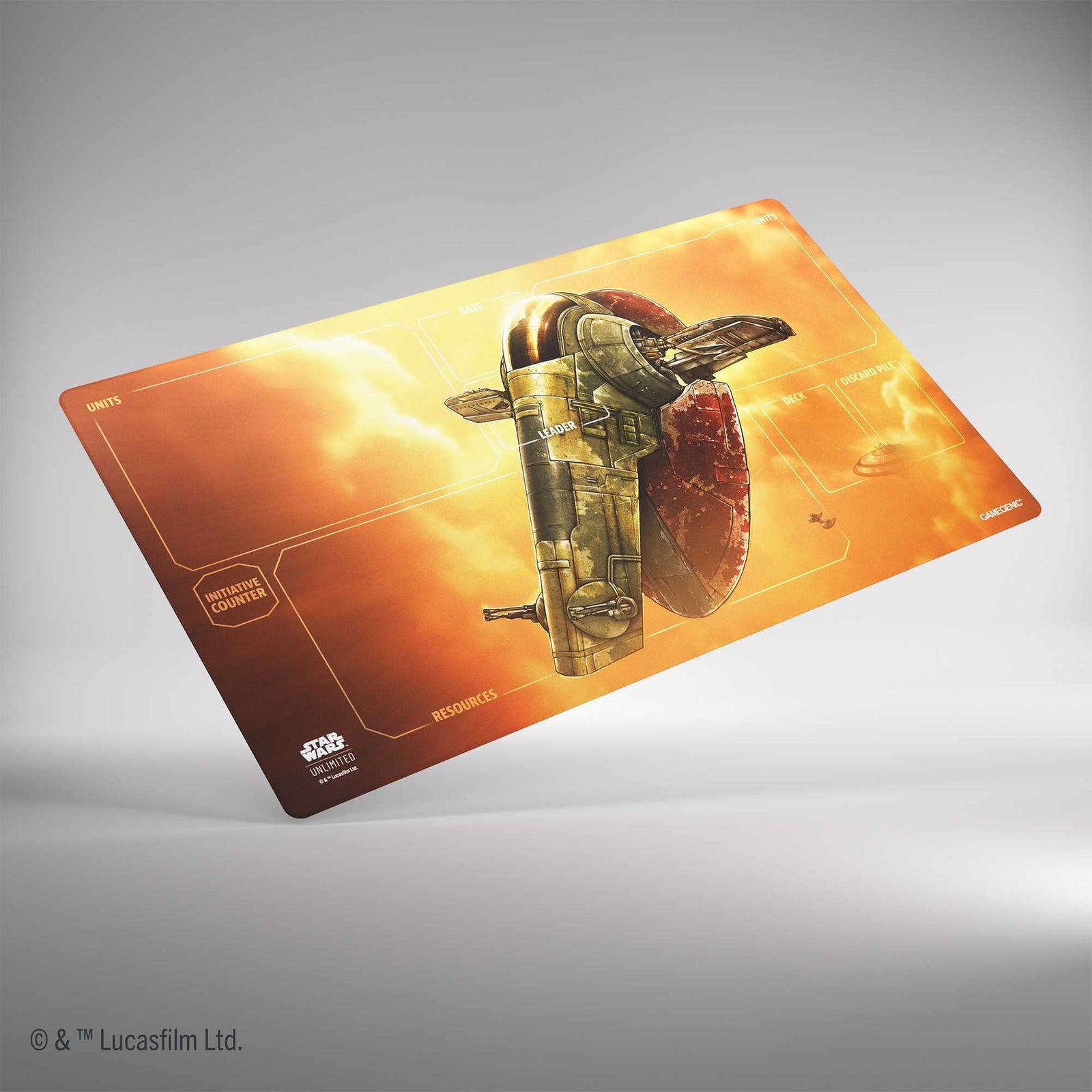 Star Wars Unlimited Game Mat Fetts Firespray Playmat by Gamegenic 1