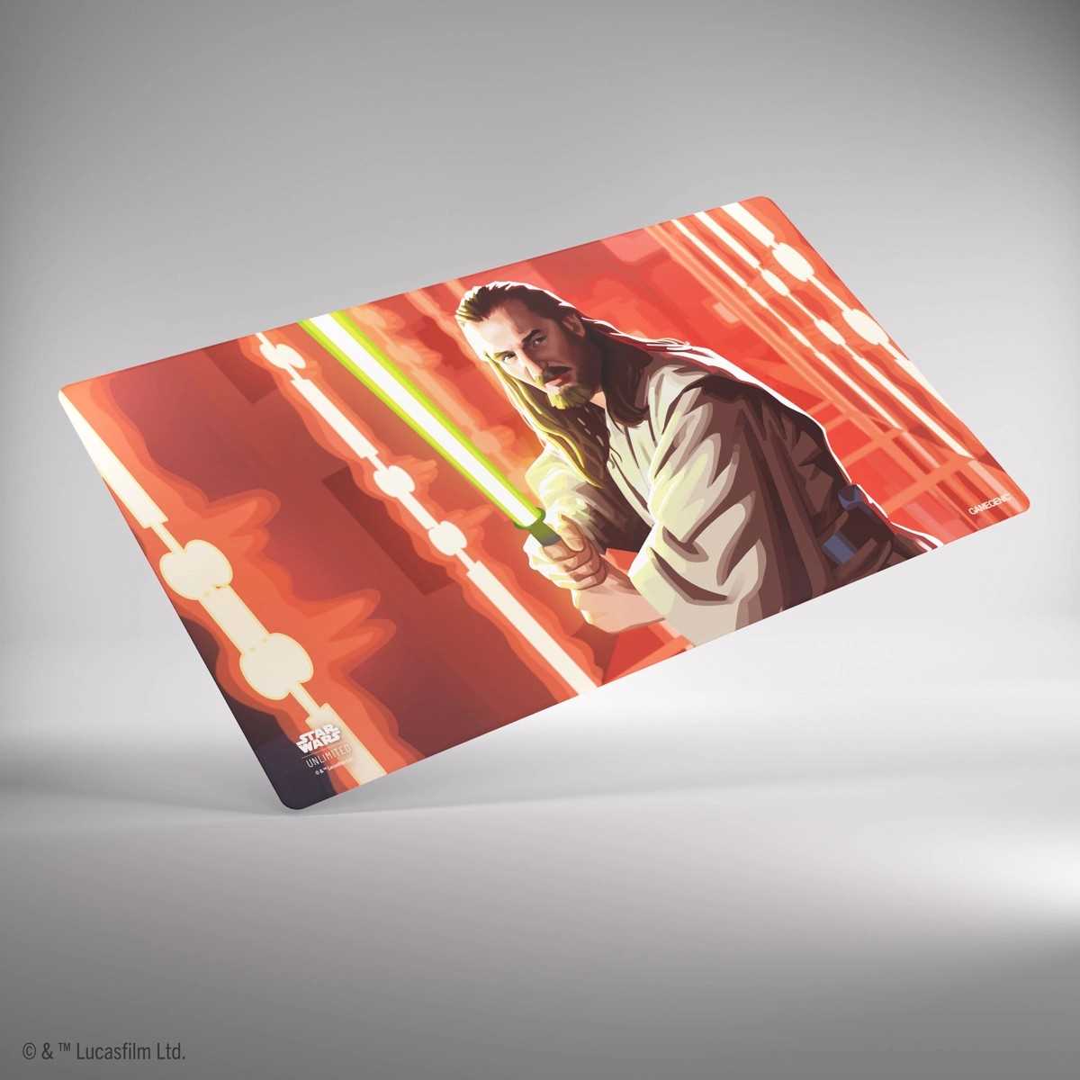 Gamegenic Star Wars Unlimited Game Mat Set 5 Qui Gon Jinn Gaming Accessory 1