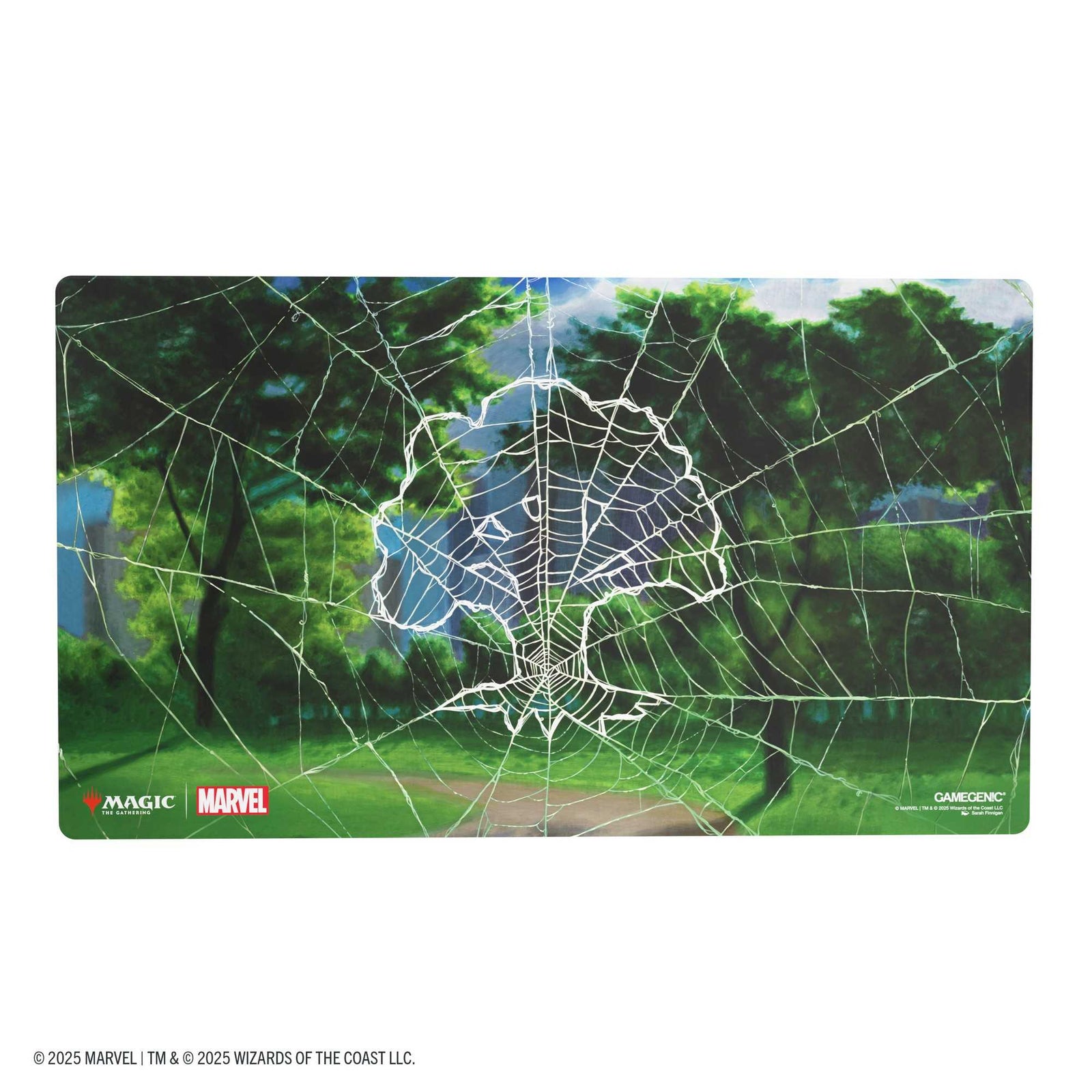 Gamegenic Magic: The Gathering Marvel's Spider-Man Shiny Playmat - Spider-Man Forest 2