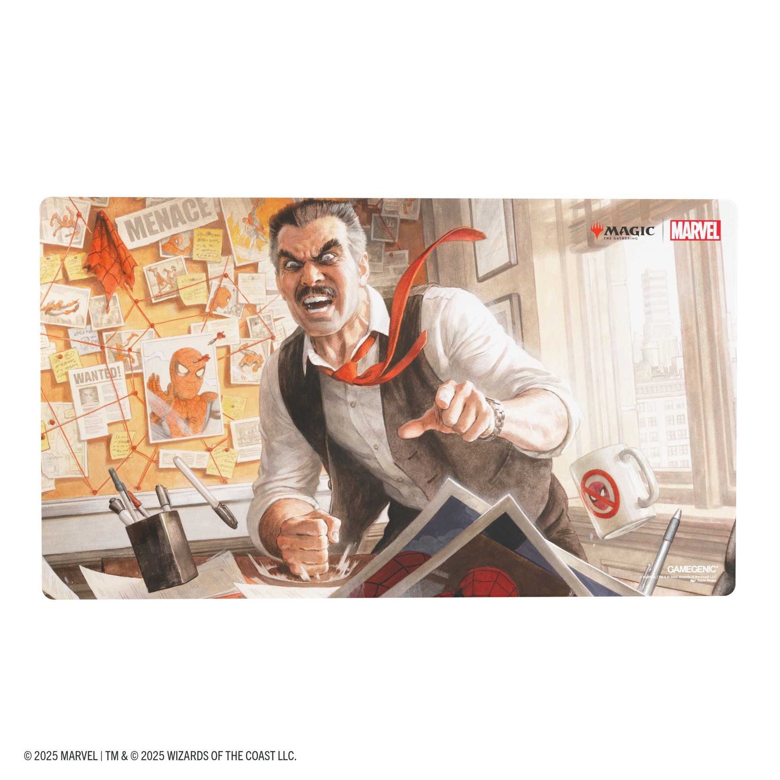 Gamegenic Magic: The Gathering Marvel's Spider-Man Prime Playmat - J. Jonah Jameson 2