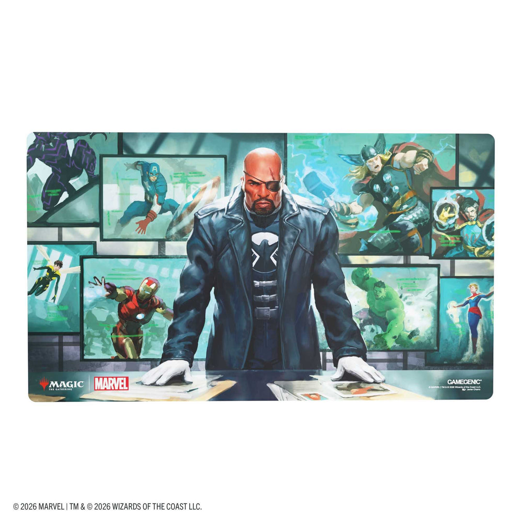 Gamegenic Magic the Gathering Marvel Super Heroes Prime Playmat Director Nick Fury Card Game Accessory