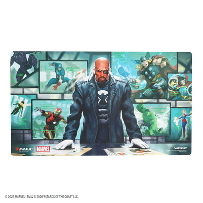 Gamegenic Magic the Gathering Marvel Super Heroes Prime Playmat Director Nick Fury Card Game Accessory