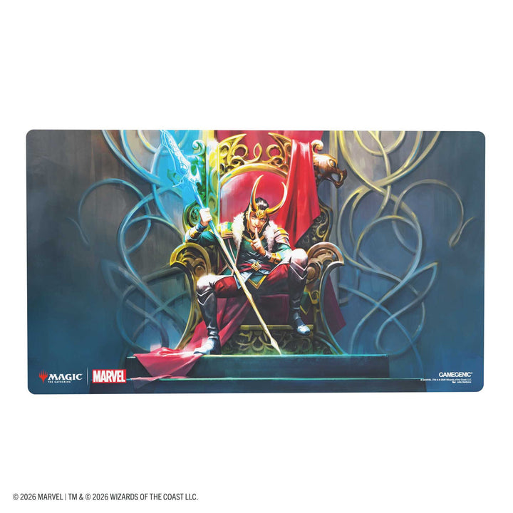Gamegenic Magic the Gathering Marvel Super Heroes Prime Playmat Loki Laufeyson Card Game Accessory