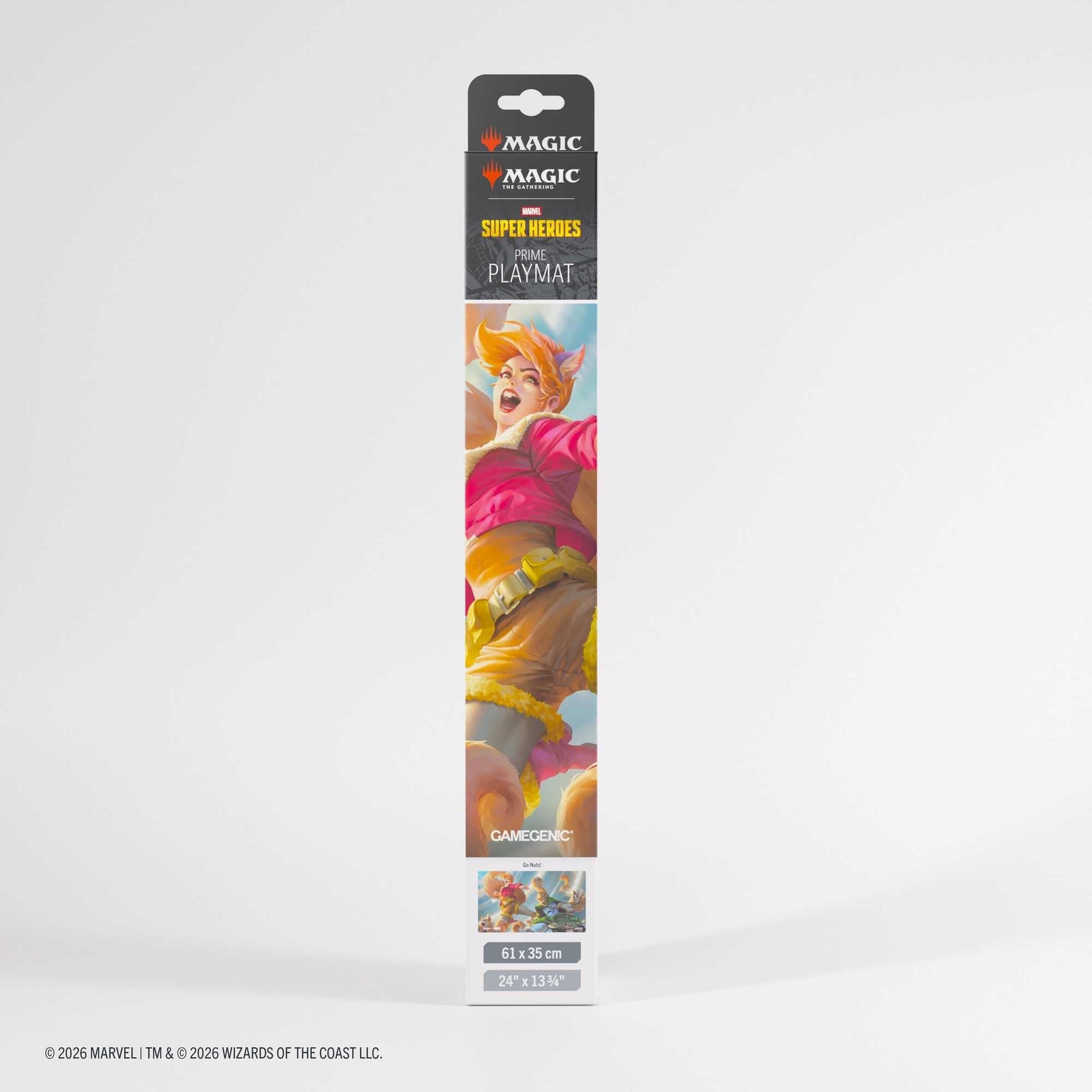 Gamegenic Magic the Gathering Marvel Super Heroes Prime Playmat Go Nuts Card Game Accessory