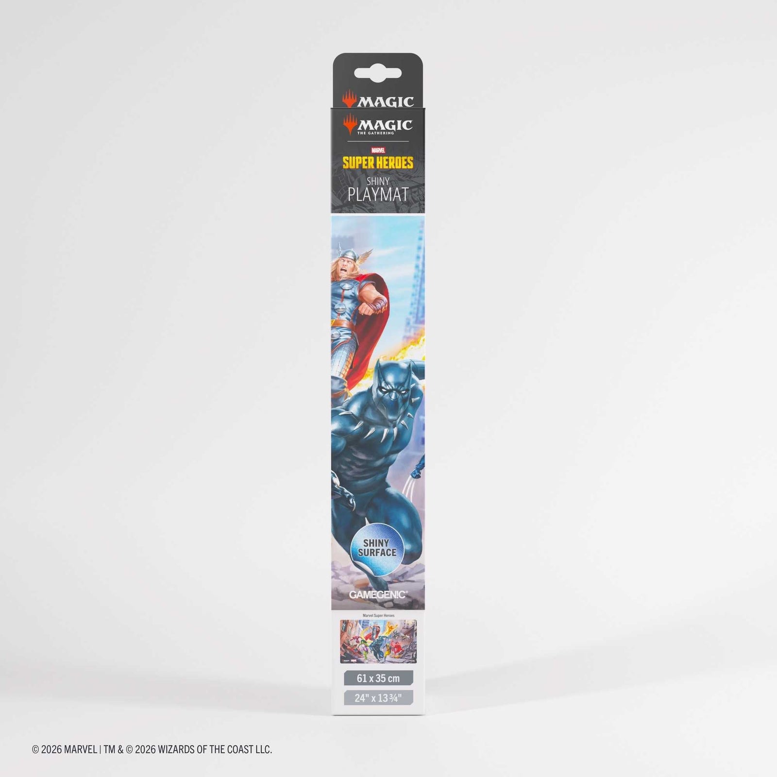 Gamegenic Magic the Gathering Marvel Super Heroes Shiny Playmat Marvel Super Heroes Card Game Accessory
