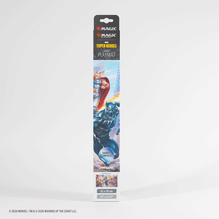 Gamegenic Magic the Gathering Marvel Super Heroes Shiny Playmat Marvel Super Heroes Card Game Accessory