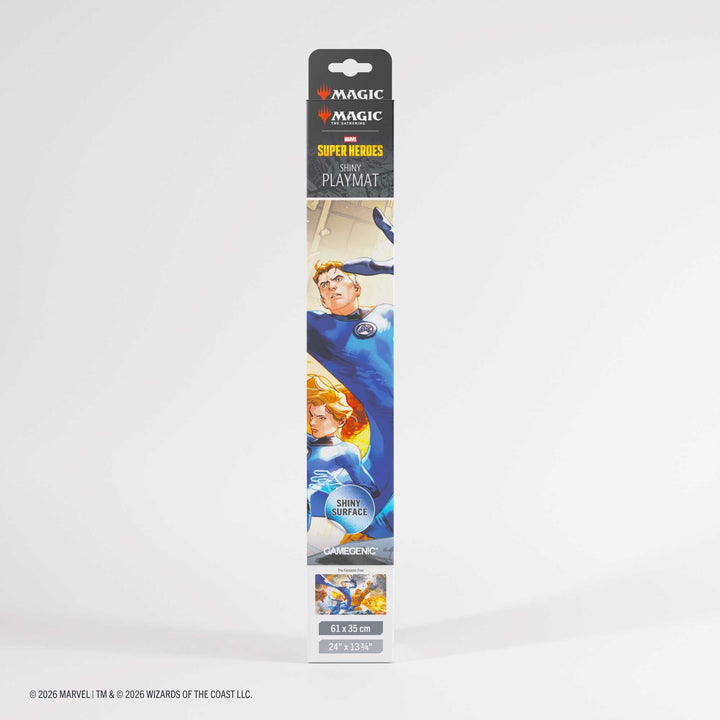 Gamegenic Magic the Gathering Marvel Super Heroes Shiny Playmat The Fantastic Four Card Game Accessory