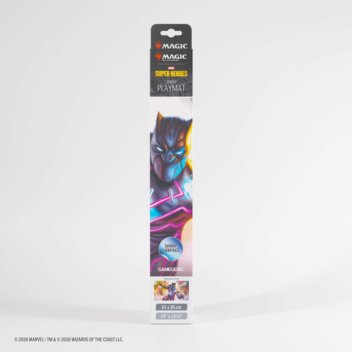 Gamegenic Magic the Gathering Marvel Super Heroes Shiny Playmat Striking Black Panther